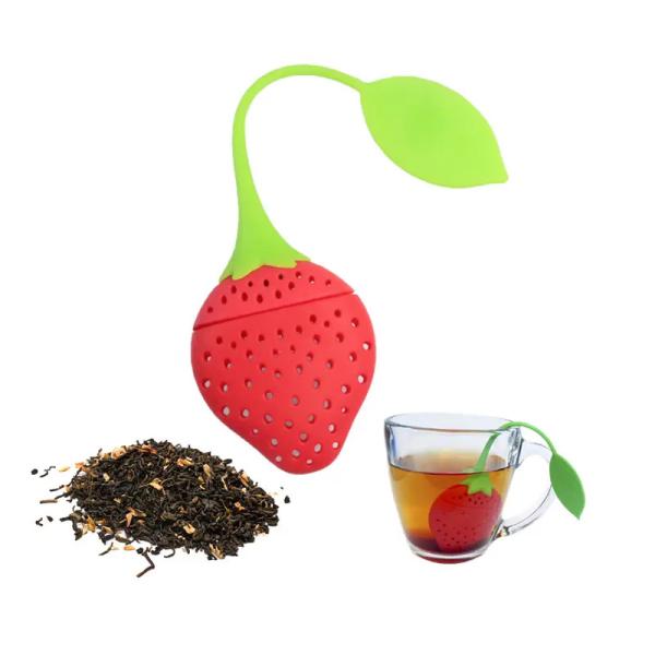 Безвредное Infuser облегченного стрейнера чая силикона Multicolor