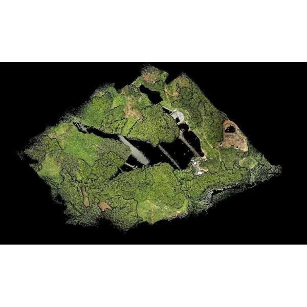 Беспилотный лидар-сканер Geosun GS-130X 3D-сканирование Встроенная RGB-камера Комплексное воздушное решение DJI M300 Экономично