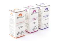 Acide hyaluronique de empaquetage cosmétique imprimé de vitamine de taille de la boîte 10cm