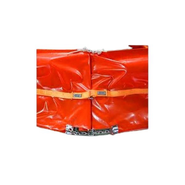 Floating PVC Oil Boom Containment Barrier Spill Control For Harbor Coastal Defense