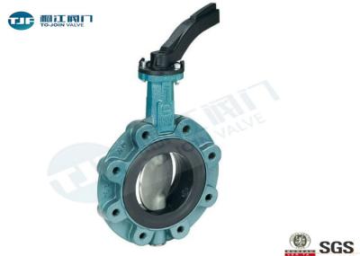 NBR Lined Marine Butterfly Valves Ductile Iron Made Lugged & Tapped