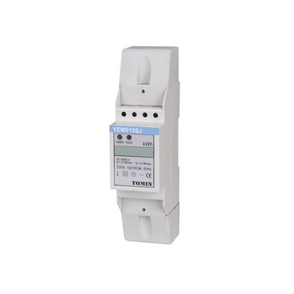Office / Shopping Mall / Airport Use Din Rail Watt Hour Meter / Electricity Energy Meter