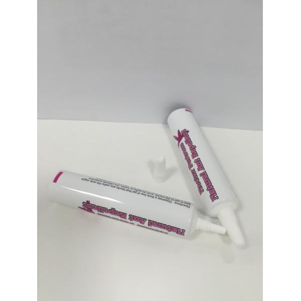 cosmético de la boca 5ml-20ml/tubo de crema dental largos que empaqueta con el tapón de tuerca