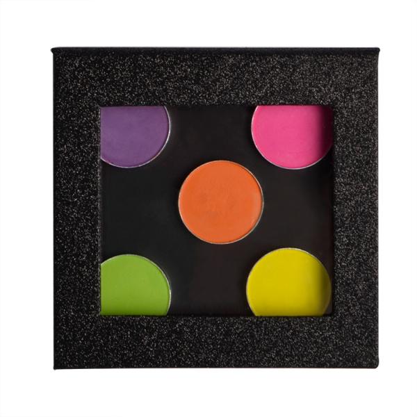 Humilous Eye Makeup Cosmetics , Magnetic Glitter Pigment Eyeshadow 9 Colors