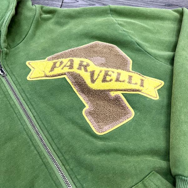 Colores personalizados con capucha para hombres con cremallera bordado con cheniles de gran tamaño con capucha recortada ropa de calle con etiqueta de impresión personalizada