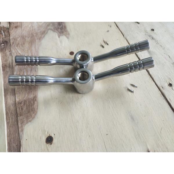 IQC 0.04mm Cast 316 Stainless Steel Investment Casting Manyway Hand Wheel Bar