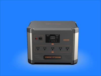 High Safety LiFePO4 Battery Station 2000W Portable Power Station AZ2000