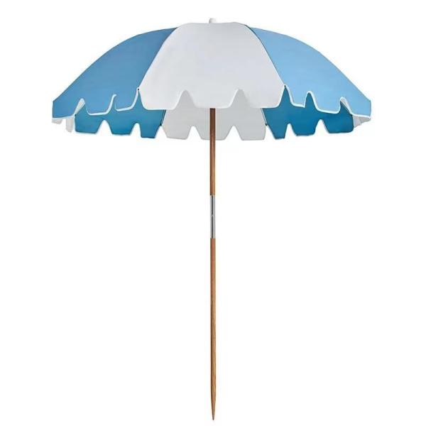 Outdoor Auto 1.8 M Sun Protection Beach Umbrella for Garden Occasion Customized Design