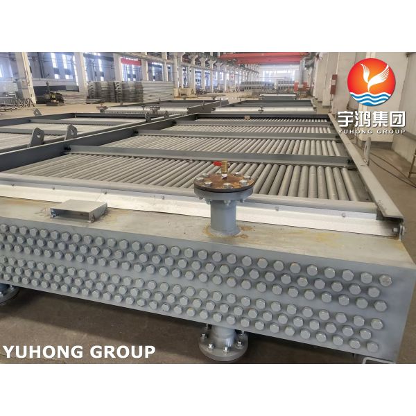 Monel 400 Air Cooler Tube Bundle with Extruded Aluminum Fins and ASME SB163 Seamless Tubes