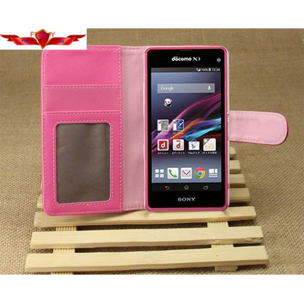 Sony Xperia Z1 MINI PU Wallet Leather Cases Card Holder Accurate Holes Design Gift Box