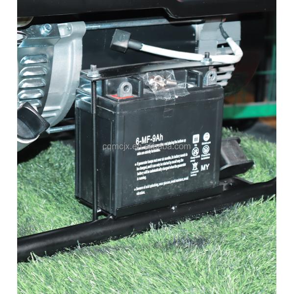 Single Phase 7.5 Kw 230v 7.5 Kva 7500 Petrol Gasoline Generator With Handle And Wheel