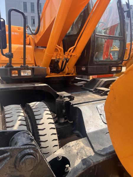 21000kg Used Hyundai Wheel Excavator Second Hand Excavator Hyundai 210-7
