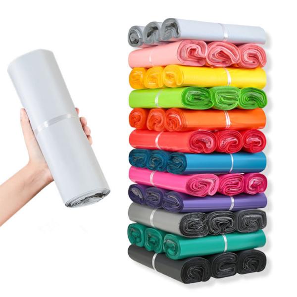 LDPE Plastic Shipping Bags Waterproof Custom Printed Poly Mailers Moisture Proof