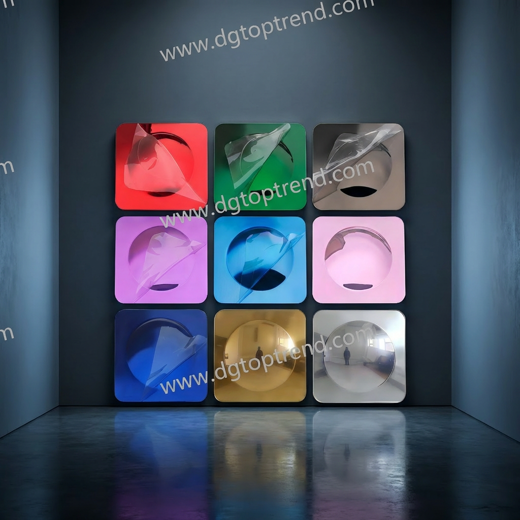 Non Glass Acrylic Bubble Mirror For Autism Kids Classroom Custom Mould Cutting