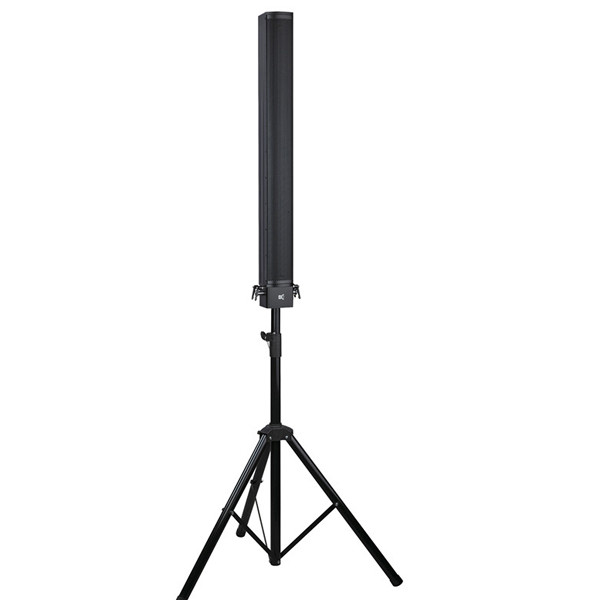 Black Portable Tower Aluminium Acoustic Sound System For Band