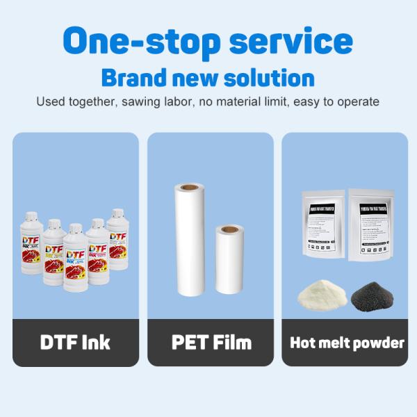 DTF 1000ml White Ink Fluorescent Dtf Pigment Ink For Epson XP600 I3200 L1800 L8050 TX800