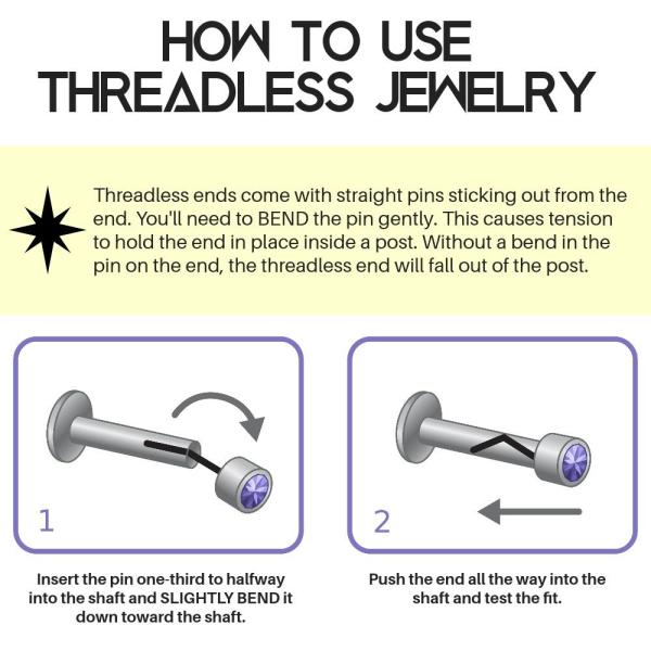 5mm Threadless Titanium Nipple Jewelry Titanium Nipple Rings Chain Barbells
