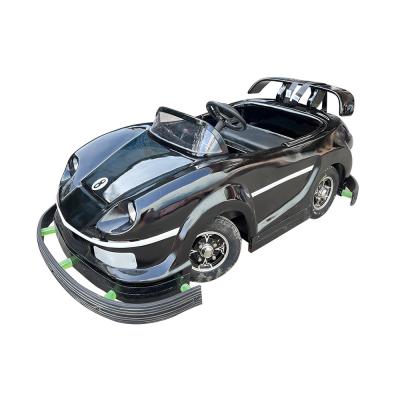 1-6 Years Kids Bumper Car 2 Seater Shopping Mall Indoor Fiberglass Child Friendly Material