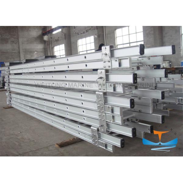 High Intensity Ship Accommodation Ladder With Skid-Proof Groove Fixed Arc Steps