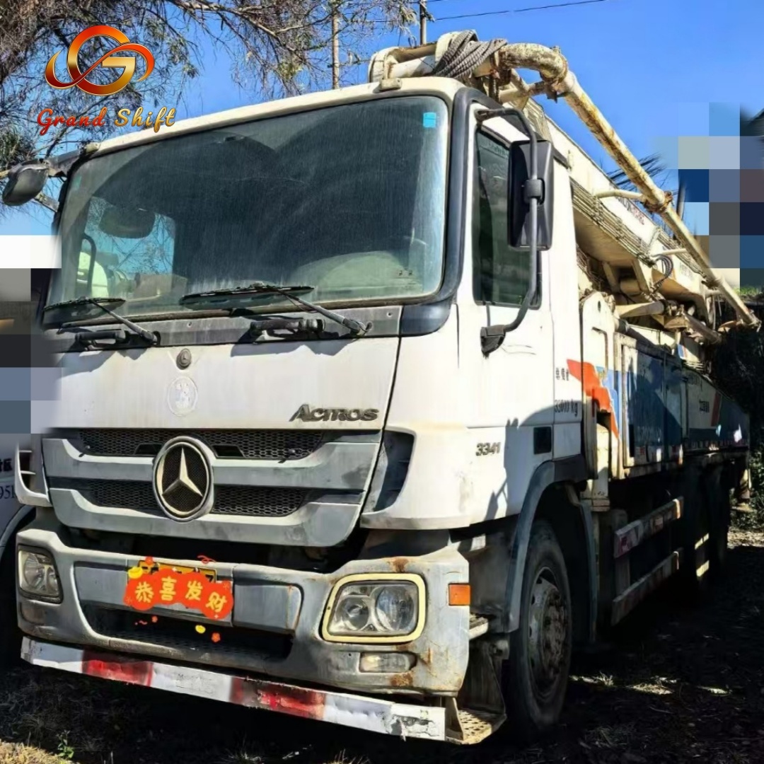 2011 Used Zoomlion 47m Boom Concrete Pump Truck with Mercedes-Benz Actros 3341 Chassis Ready to Work