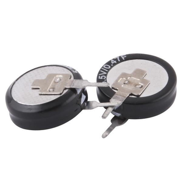 Ultra Farad Super Capacitor 0.47F 5.5V Cylindrical For Solar Energy Storage