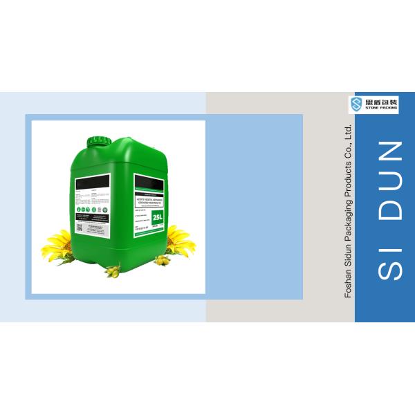 Green Liquid HDPE Plastic Container Plastic Drum Bucket For Industry Packing