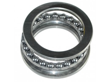 Heavy Load Bearing Ball Thrust Bearing Steel Brass Nylon Cage