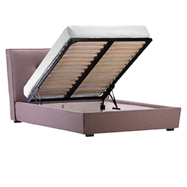 Antiwear Practical King Size Cushion Bed , Multifunctional Ottoman Furniture Bed