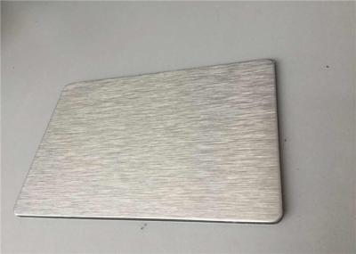 Different Customized Color Brushed Aluminum Coil , Brushed Anodized Aluminum High Hardness