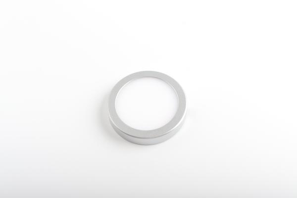 A1122 Round Surface mounted Spotlight, (PC+ABS)+PS, Φ60mm(diameter)×10mm(thickness), Ra>90, DC12V, 1.5W, SMD2835/24PCS