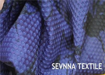 Torne mais fraco semi matérias têxteis de nylon recicladas Textured do Activewear da tela com listras do jacquard