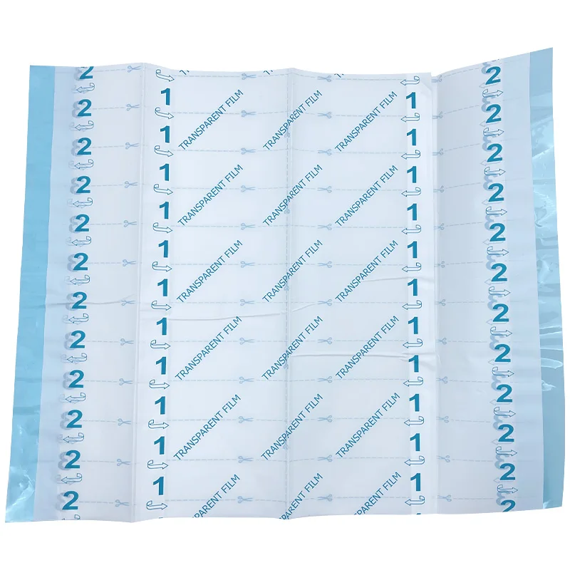 NPWT Transparent Sterile Polyurethane Surgical Incise Drape