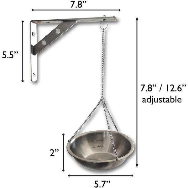 Traditional Sauna Oil Cup Sauna Aromatherapy Essential Oil Fragrance Diffuser for Sauna and Hanging Spa Oil Holder Bowl for Spa