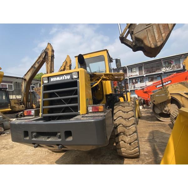 3-5 Tons Second Hand Komatsu WA320-3 Wheel Loader  Used Front Loader