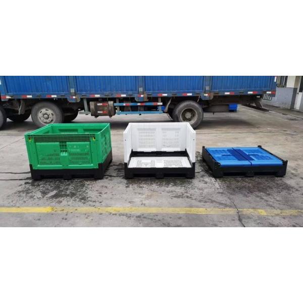 Convenient Folding Plastic Pallet Box Bin for Fruit and Vegetable Industrial Furniture