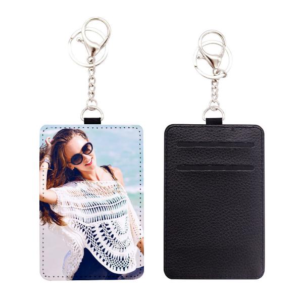 Waterproof Sublimation Transport Card Holder With Hook Custom ID Card Holder For Sublimation Printing