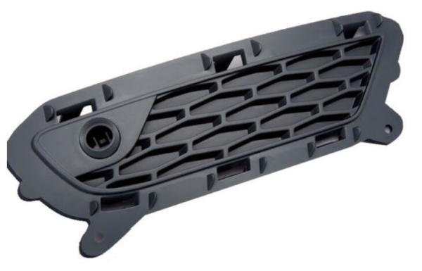 High Accuracy Custom Molds And Plastics Black Color For PC Electric Controller Panel
