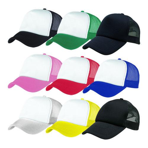 Unisex Classic Funny Trucker Hats , Youth Mesh Trucker Hat For Keeping Cool