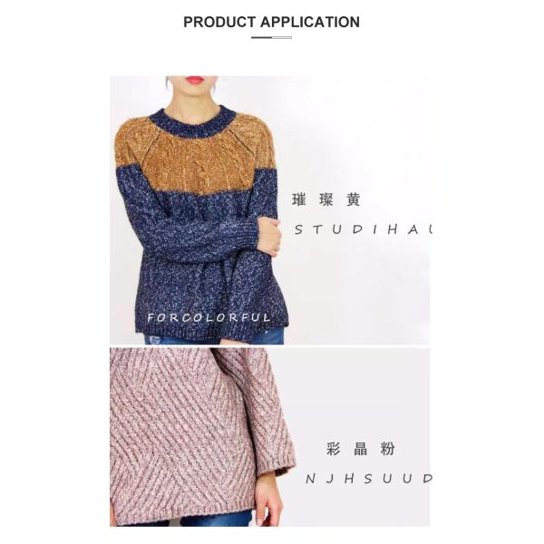 Волосы 1ends 3GG ЯКОВ пряжи шерстей серого цвета 1/3NM Menlange коренастые акриловые для вязать машины