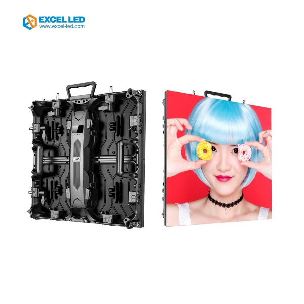 P4 Outdoor Rental LED Display Commercial Advertising 500×500mm	P4.81mm Cabinet Size