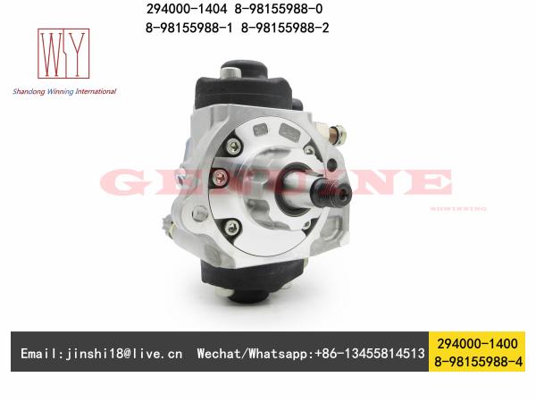 Denso Genuine Fuel Pump 294000-1400, 294000-1404 for Isuzu 8-98155988-4, 8-98155988-0, 8-98155988-1, 8-98155988-2