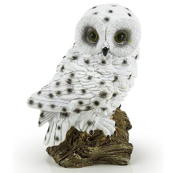 7 Inches 4W Owl Animal Shaped Solar Garden Lights