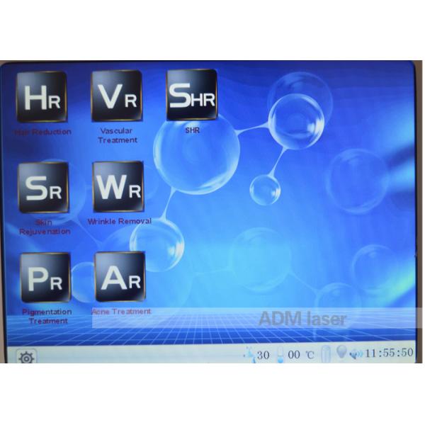 Portable 808nm Professional Shr Hair Removal Equipment With Common Beauty Cares Function