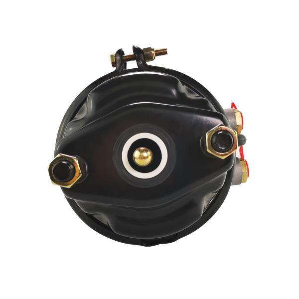 HIGH-STRENGTH T2430 BRAKE CHAMBER FOR COMMERCIAL VEHICLE BRAKING SYSTEMS
