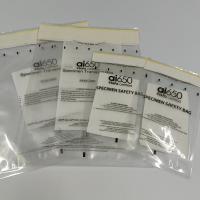 A amostra impermeável e durável ensaca sacos autoadesivos do fecho de correr para o saco do laboratório do transporte