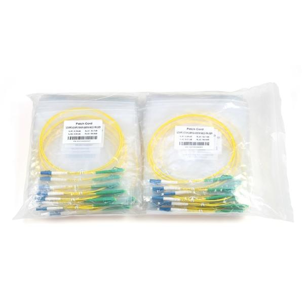 LC UPC к волокну LC APC - оптическая заплата привязывает SM симплексное G657A1 2.0mm LSZH