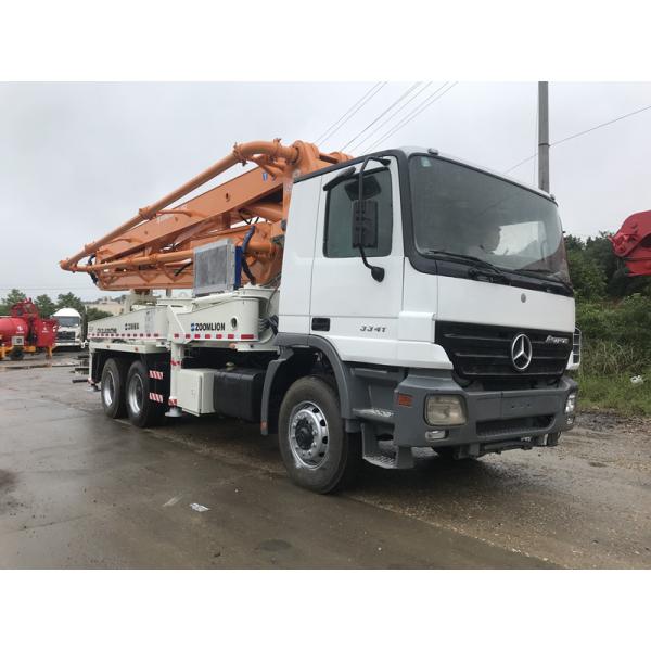 Swing Leg Zoomlion Used Concrete Pump Truck 37 Meter
