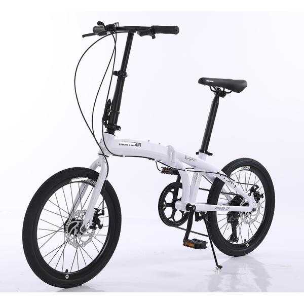 GOMID Folding Bicycle with SHIMANO TX30-7 Speed Shift Lever and 20 Inch Foldable Design Bicicletas Gear Cycle