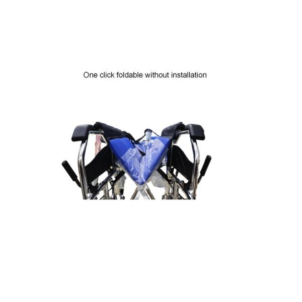 Quick Fold Light Weight Manual Folding Wheel Wheelchair Standard Wheelchair 79*28*30cm