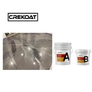 Закаленные металлические эпоксидные покрытия для полов Пигменты нетоксичные эпоксидные краски Без ВОК